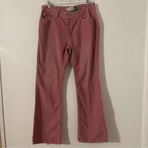 GAP Womens Corduroy Pants Low Rise Flare size 12 REG